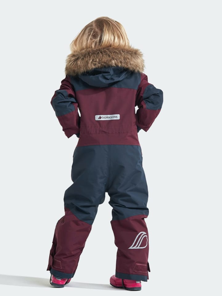 Didriksons Björnen Kids Coverall 4 Plum Didriksons Didriksons Björnen Kids Coverall 4 Plum Didriksons