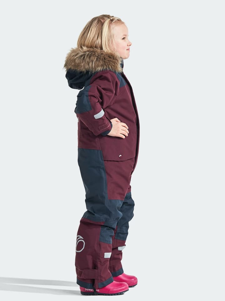 Didriksons Björnen Kids Coverall 4 Plum Didriksons Didriksons Björnen Kids Coverall 4 Plum Didriksons