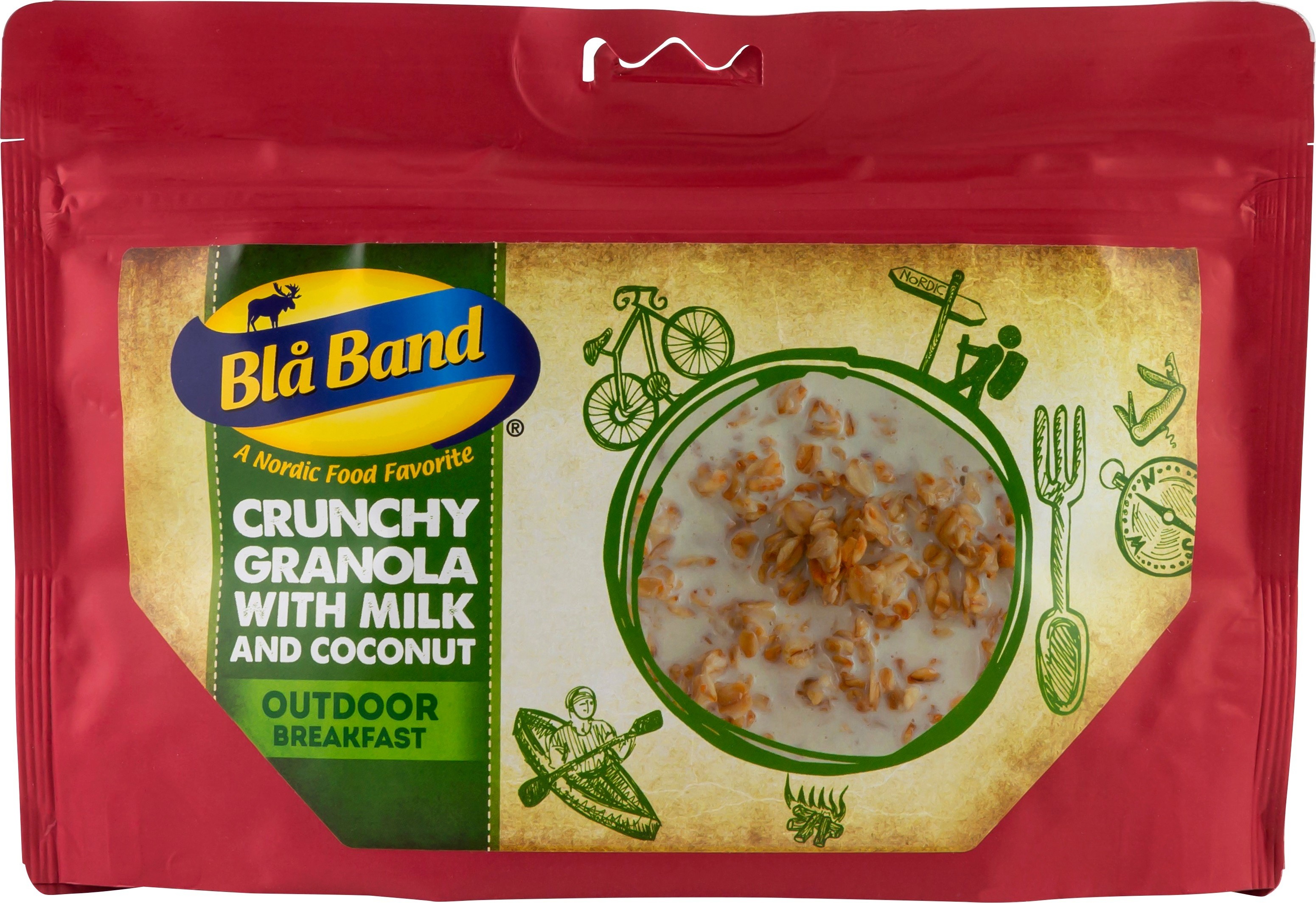 Blå Band Granola With Milk And Coconut Nocolour Friluftsmat 150G