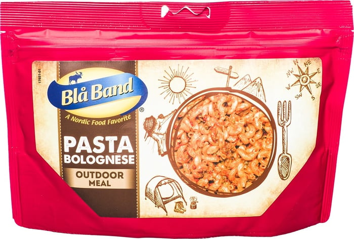Blå Band Pasta Bolognese frystorkad måltid i påse