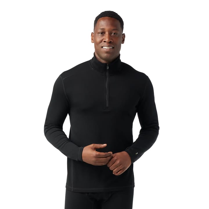 Smartwool Men's Classic Thermal Merino Base Layer 1/4 Zip Boxed Black Smartwool Smartwool Men's Classic Thermal Merino Base Layer 1/4 Zip Boxed Black Smartwool