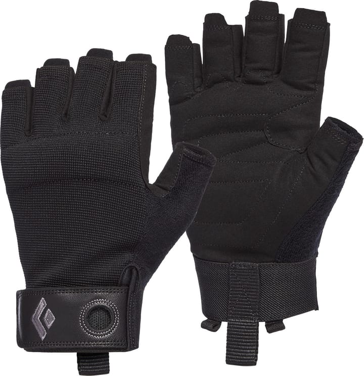 Black Diamond Men's Crag Half-Finger Gloves Black Black Diamond