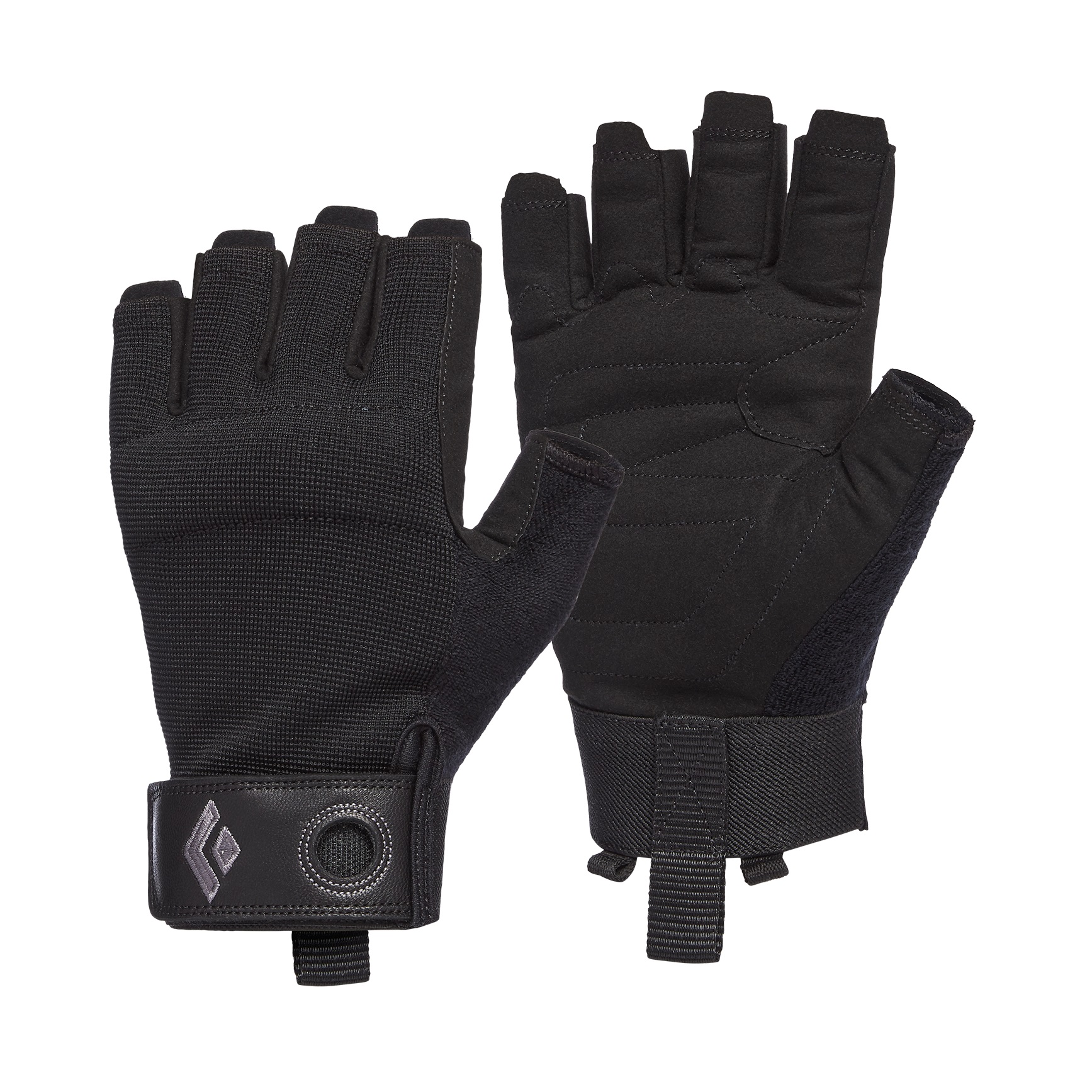 Black Diamond Crag Half-Finger Gloves Black