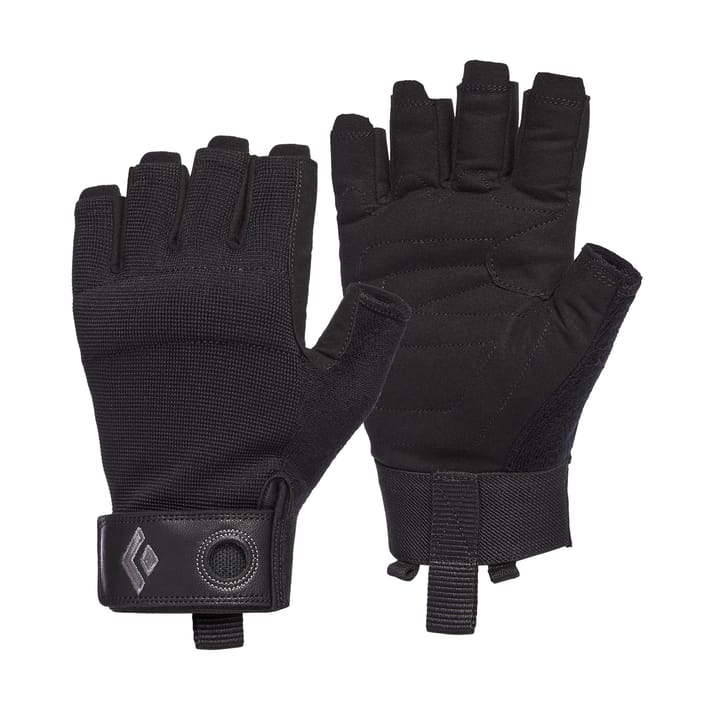 Crag Half-Finger Gloves Black Black Diamond