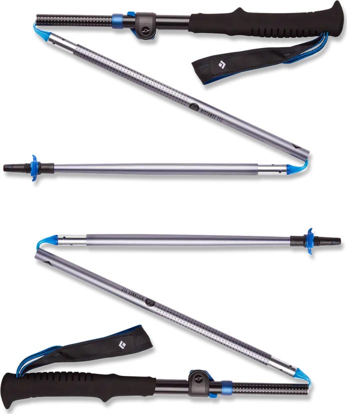 Black Diamond Distance FLZ Poles Pewter Black Diamond