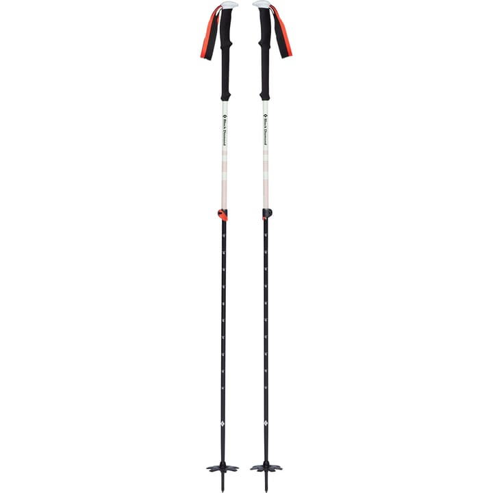 Black Diamond Expedition 2 Ski Poles Black/White/Red Black Diamond