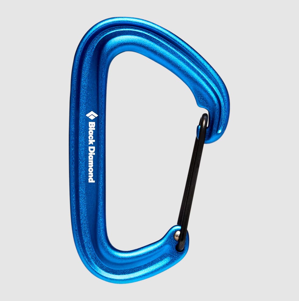 Black Diamond Litewire Carabiner Blue