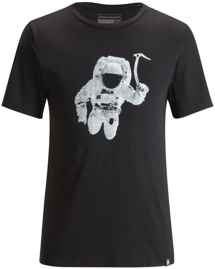 Black Diamond Men's Shortsleeve Spaceshot Tee Black Black Diamond Black Diamond Men's Shortsleeve Spaceshot Tee Black Black Diamond