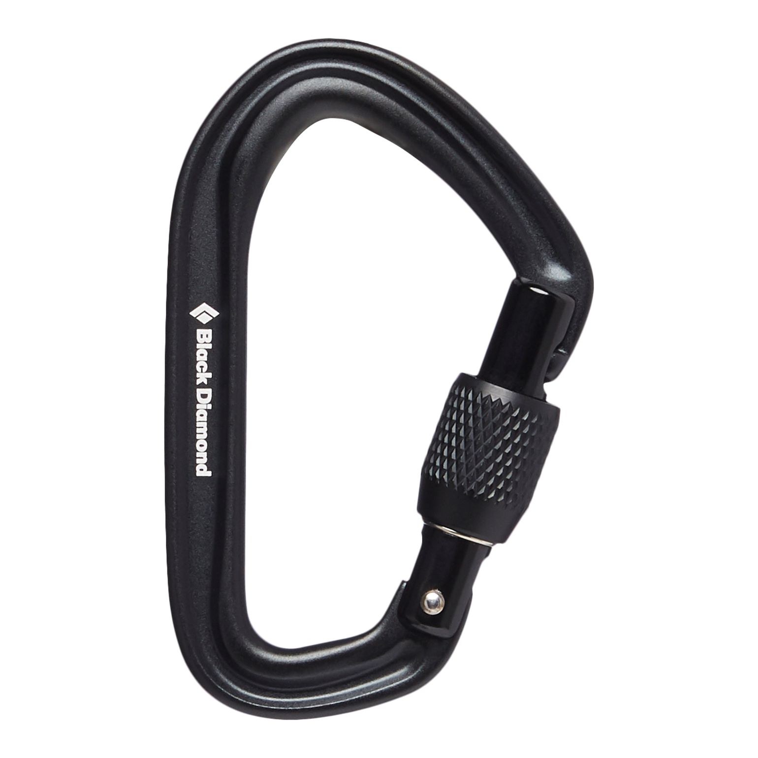 Black Diamond HotForge Screwgate Carabiner Black