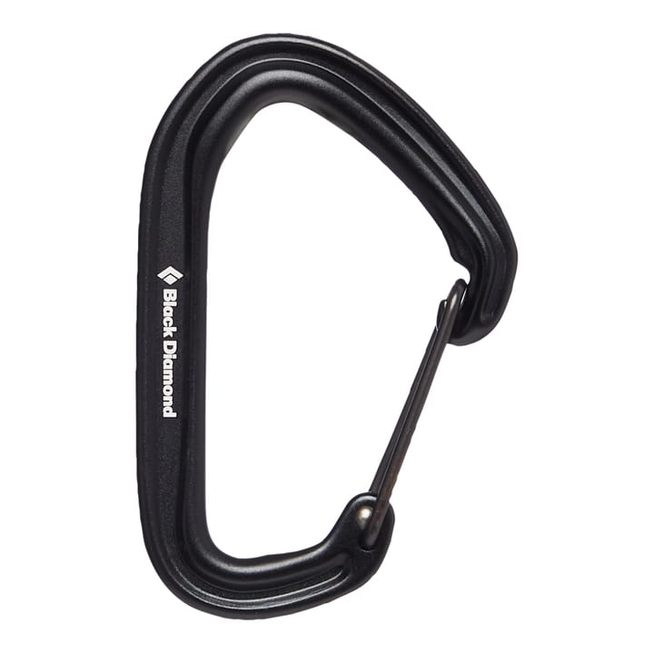 Black Diamond HotWire Carabiner Black Black Diamond