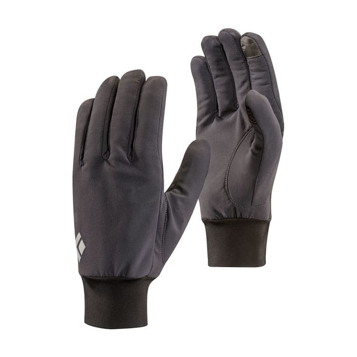 Black Diamond LightWeight Softshell Gloves Smoke Black Diamond