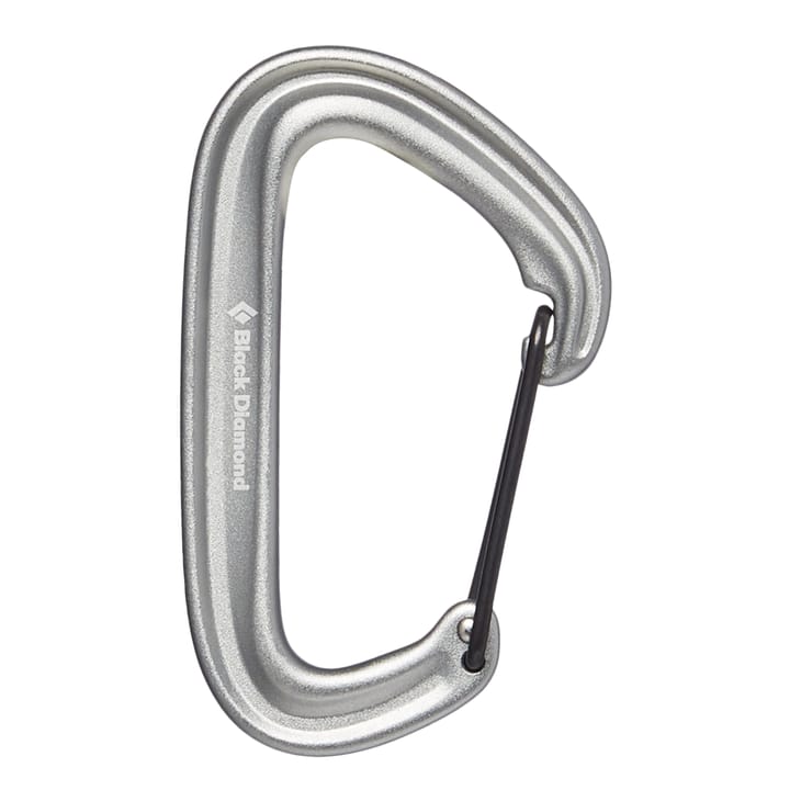 Black Diamond LiteWire Carabiner Gray Black Diamond