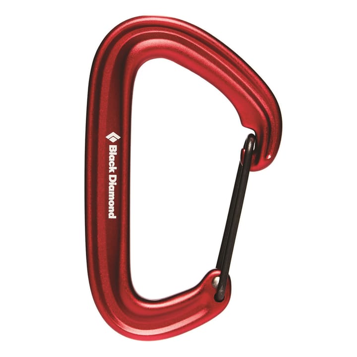 Black Diamond LiteWire Carabiner RED Black Diamond