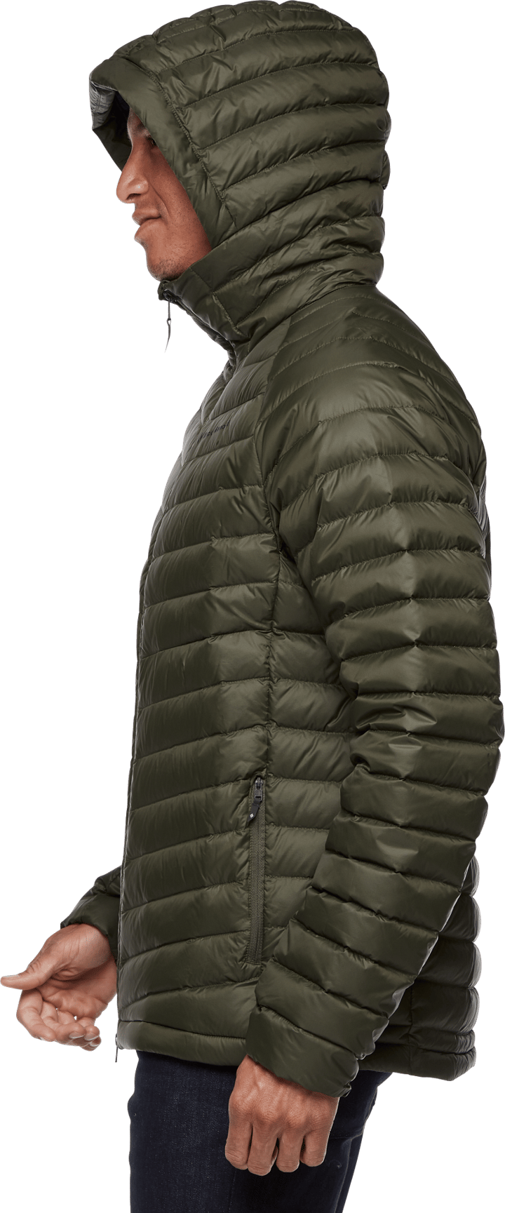 Men's Access Down Hoody Cypress Black Diamond