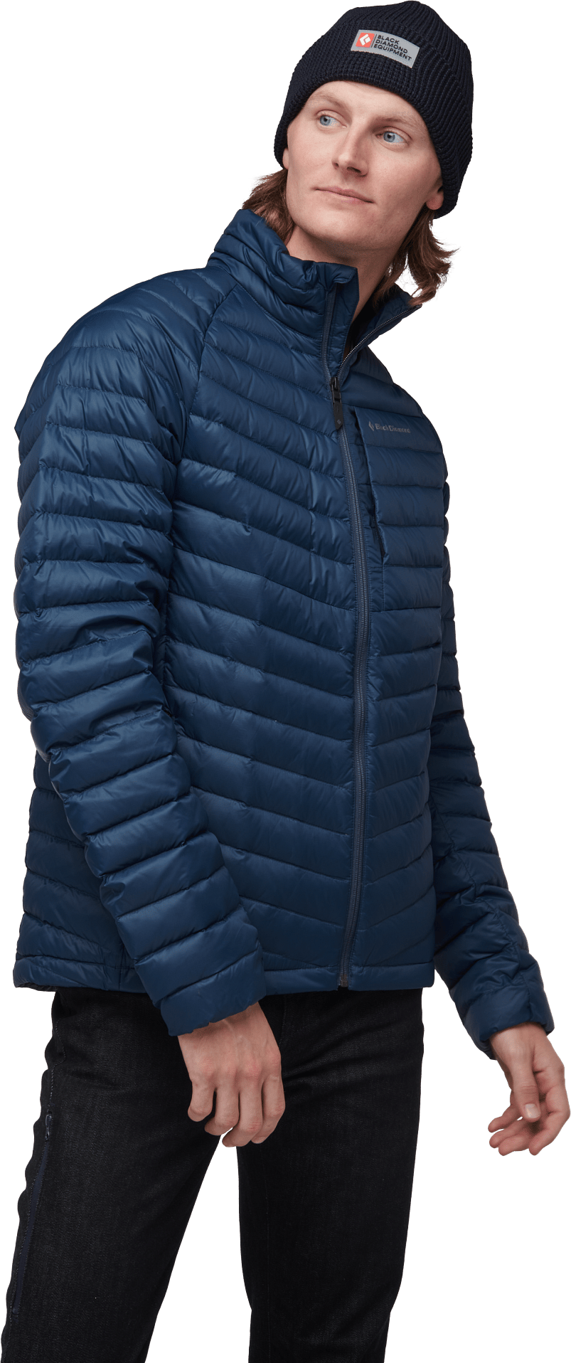 Men's Access Down Jacket Indigo