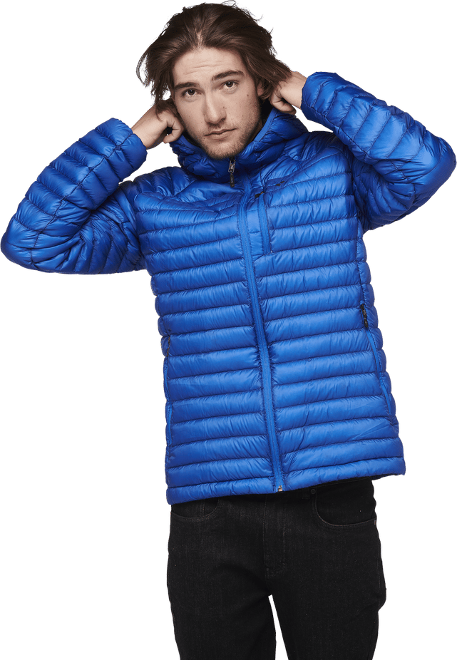 Black Diamond Men's Approach Down Hoody Drifter Blue Black Diamond