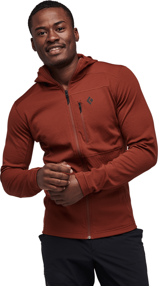 Men's Coefficient Fleece Hoody Mulled Cider Black Diamond