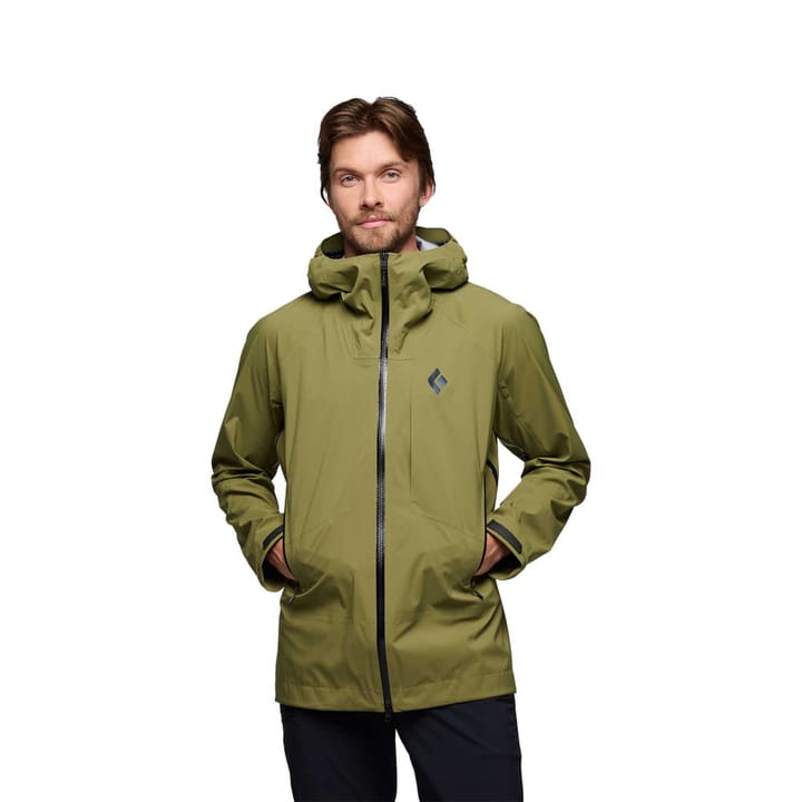 Black Diamond Men's Highline Stretch Shell Jacket Crag Green Black Diamond