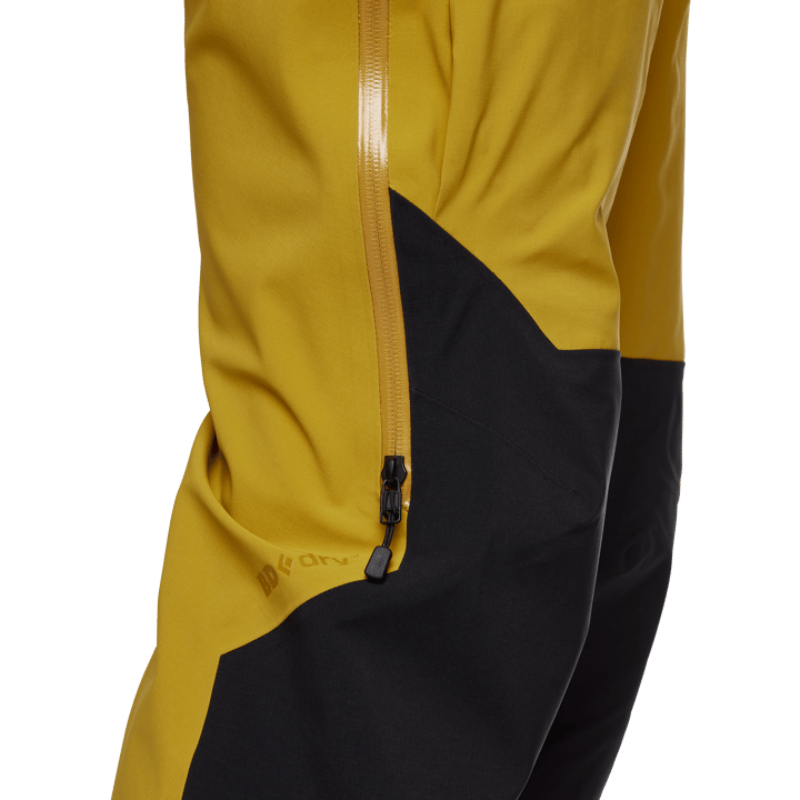 Black Diamond Men's Recon Bibs Amber/Black Black Diamond