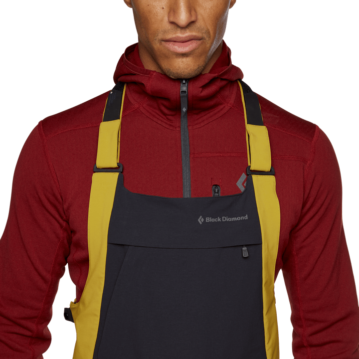 Black Diamond Men's Recon Bibs Amber/Black Black Diamond
