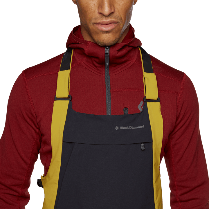 Black Diamond Men's Recon Bibs Amber/Black Black Diamond