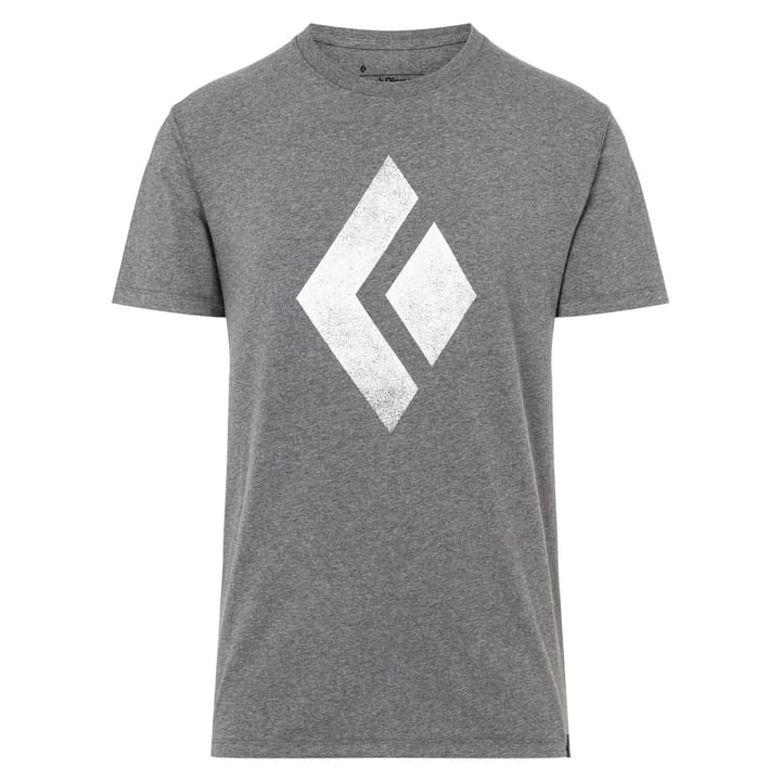 Black Diamond Men's Shortsleeve Chalked Up Tee Charcoal Heather Black Diamond Black Diamond Men's Shortsleeve Chalked Up Tee Charcoal Heather Black Diamond