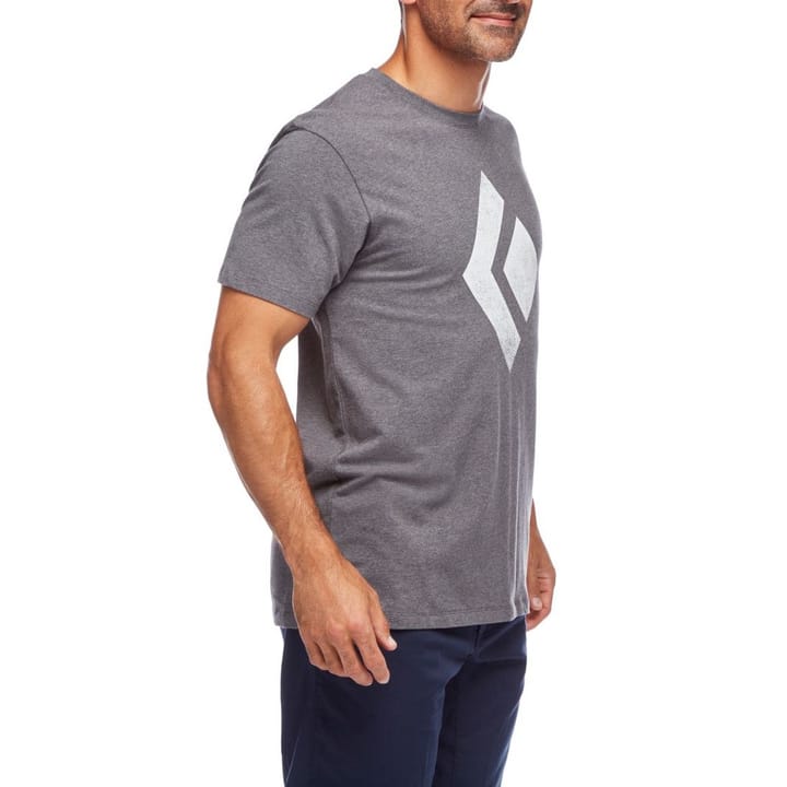 Black Diamond Men's Shortsleeve Chalked Up Tee Charcoal Heather Black Diamond Black Diamond Men's Shortsleeve Chalked Up Tee Charcoal Heather Black Diamond