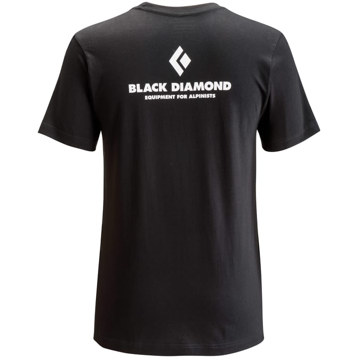 Men's SS Tee Equipment For Alpinist Black Black Diamond
