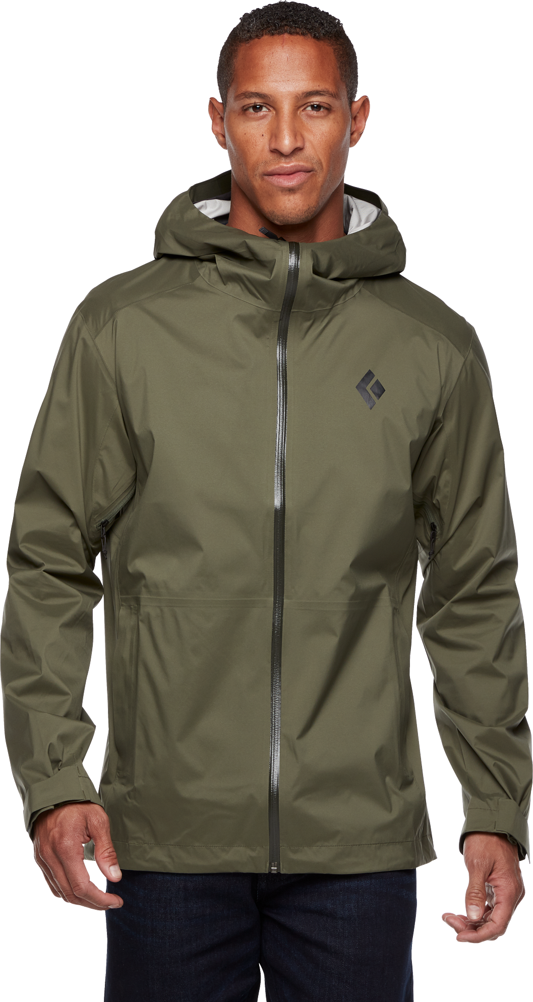 Black Diamond Men’s Stormline Stretch Rain Shell Tundra