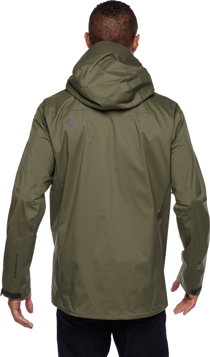 Black Diamond Men's Stormline Stretch Rain Shell Tundra Black Diamond Black Diamond Men's Stormline Stretch Rain Shell Tundra Black Diamond