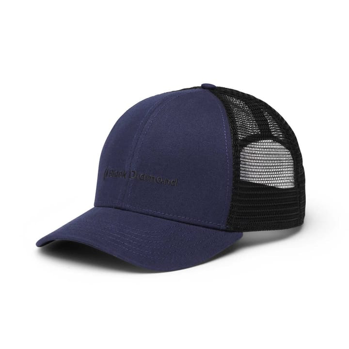 Black Diamond Men's Trucker Hat Indigo/Black/BD Wordmark Black Diamond