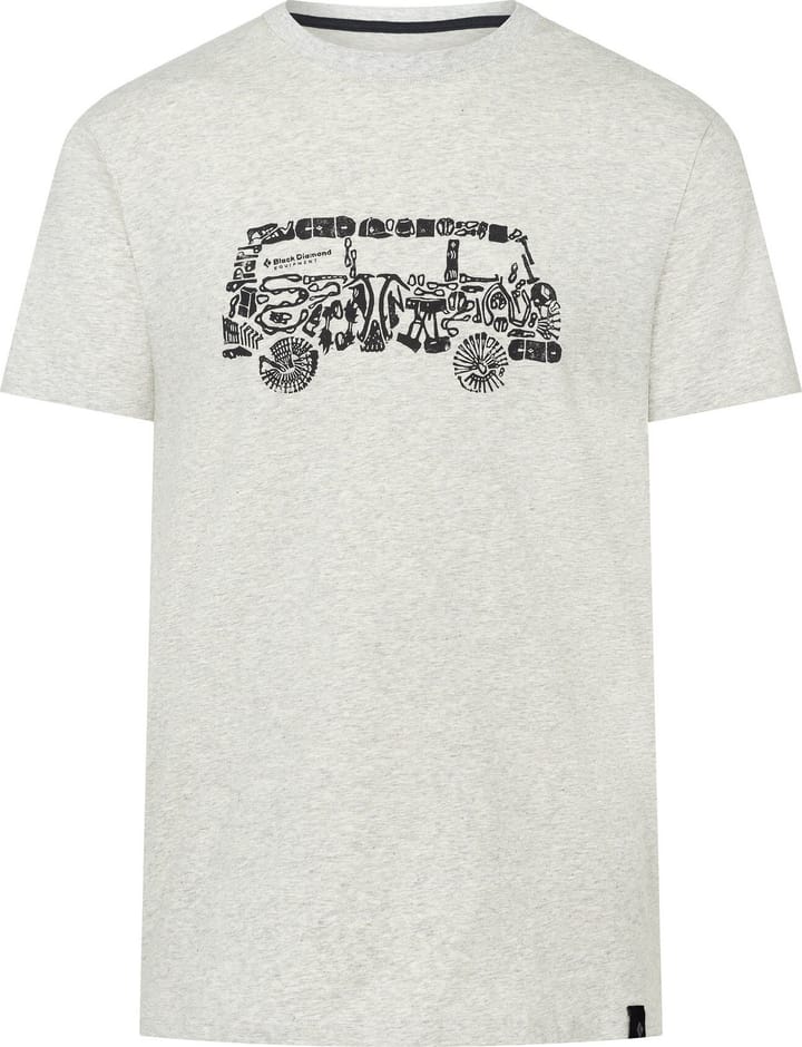 Black Diamond Men's Vantastic Tee Birch Heather Black Diamond