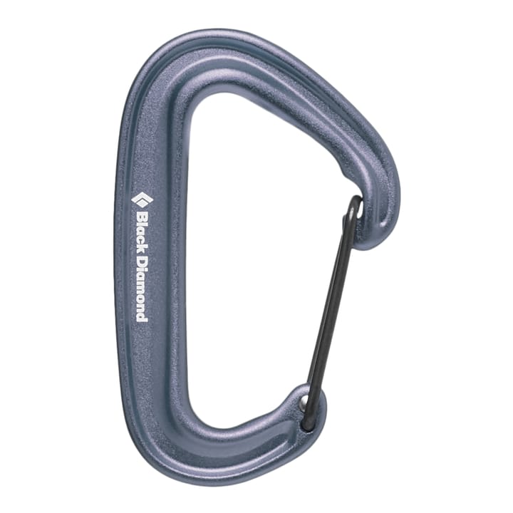 Black Diamond MiniWire Carabiner Gray Black Diamond