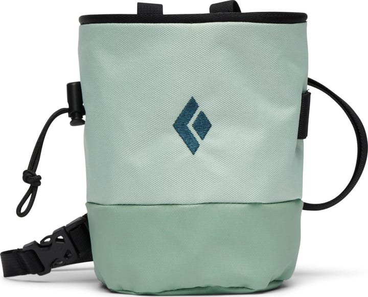 Black Diamond Mojo Zip Chalk Bag Foam Green Black Diamond