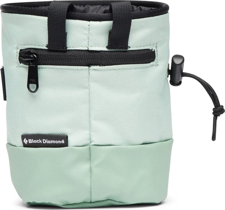 Black Diamond Mojo Zip Chalk Bag Foam Green Black Diamond