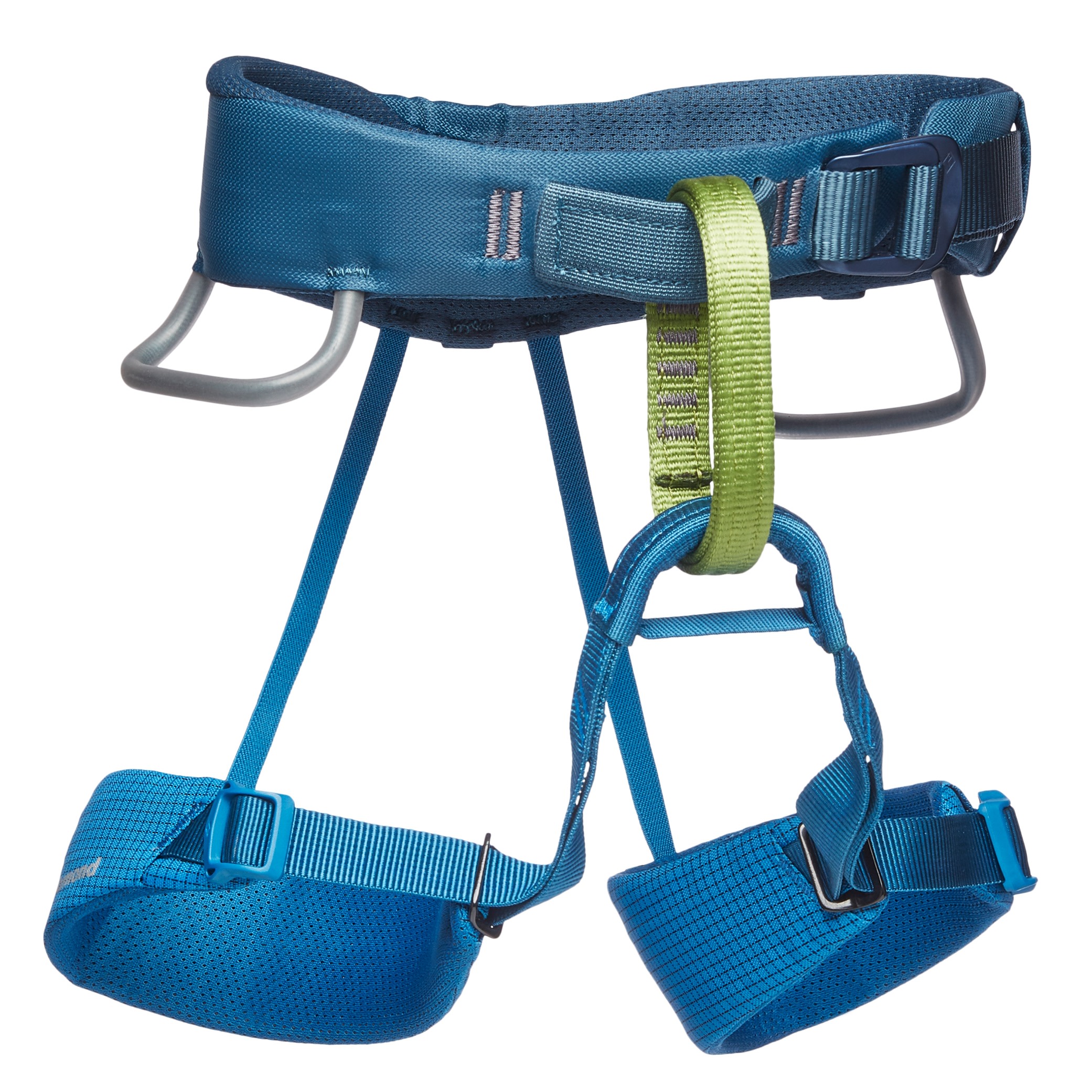 Black Diamond Kids' Momentum Harness Kingfisher klätterutrustning One Size