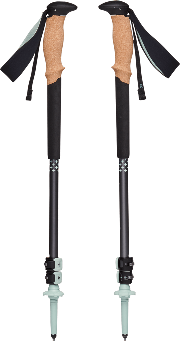 Unisex Pursuit Trekking Poles Charcoal-Foam Green Black Diamond