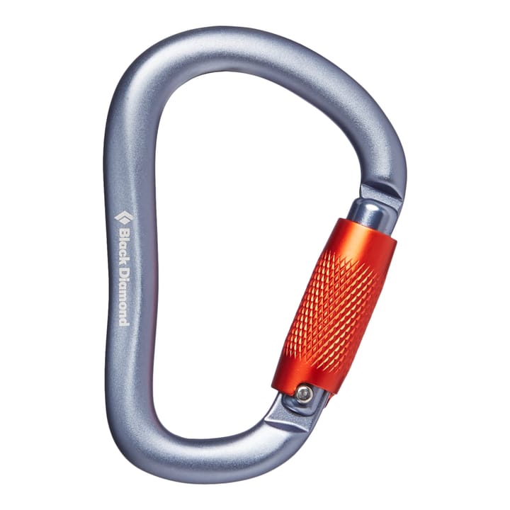 Black Diamond RockLock Twistlock Carabiner Gray Black Diamond