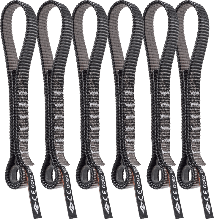 Black Diamond Standard Dogbone 16cm 6-Pack Grey Black Diamond