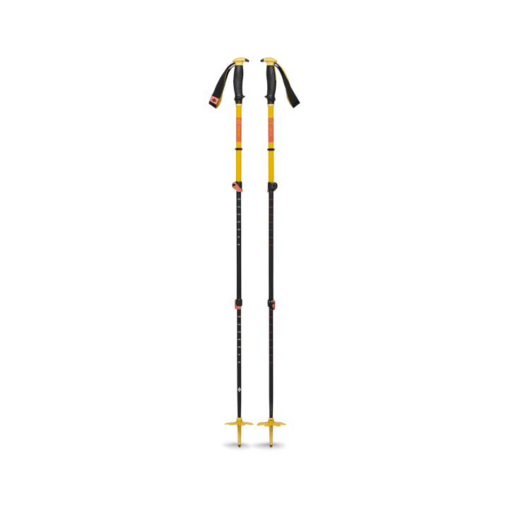 Black Diamond Traverse 3 Ski Poles Sulphur Green Black Diamond