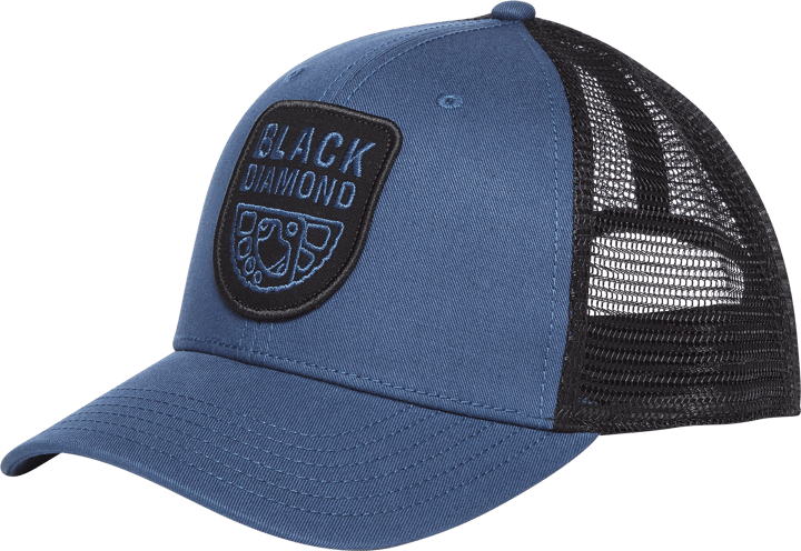 Unisex Trucker Hat Ink Blue-Black Black Diamond