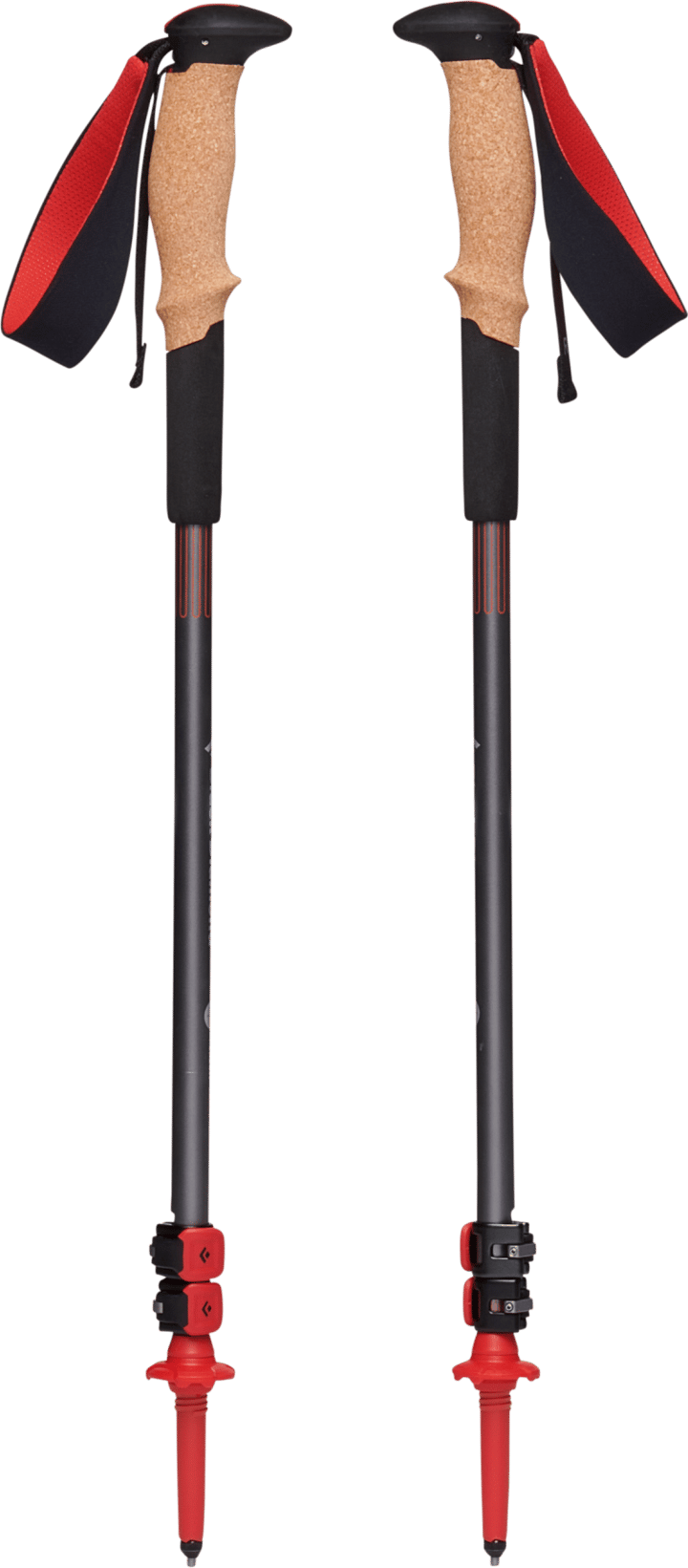 Unisex Pursuit Shock Trekking Poles Steel Grey-Octane Black Diamond