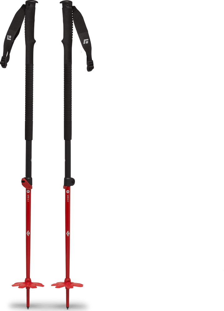 Black Diamond Vapor 2 Al Ski Poles Red/Black Black Diamond
