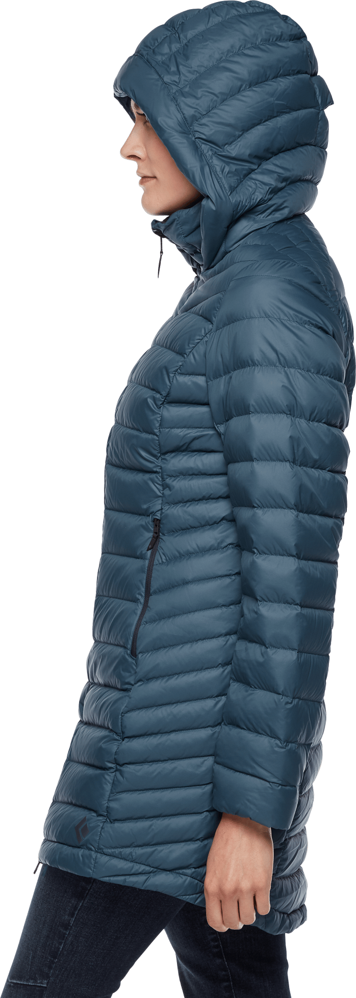 Women's Access Full Length Down Parka Azurite Black Diamond