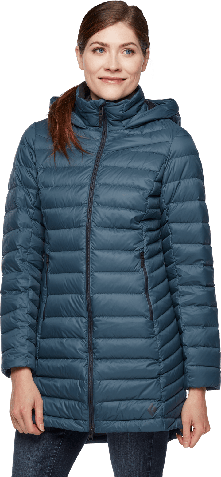 Women's Access Full Length Down Parka Azurite Black Diamond