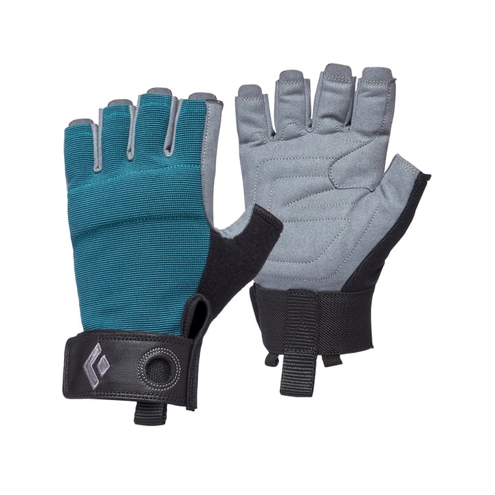 Black Diamond Women's Crag Half-Finger Gloves Raging Sea Black Diamond