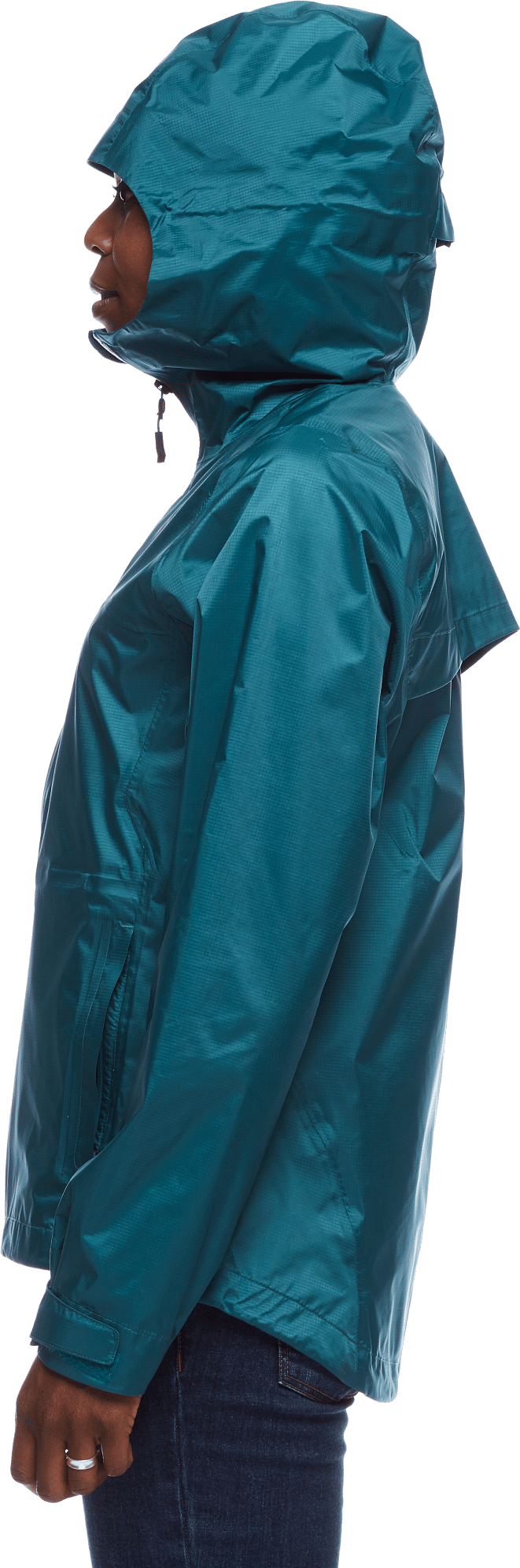 Black Diamond Women's Treeline Rain Shell Sea Pine Black Diamond