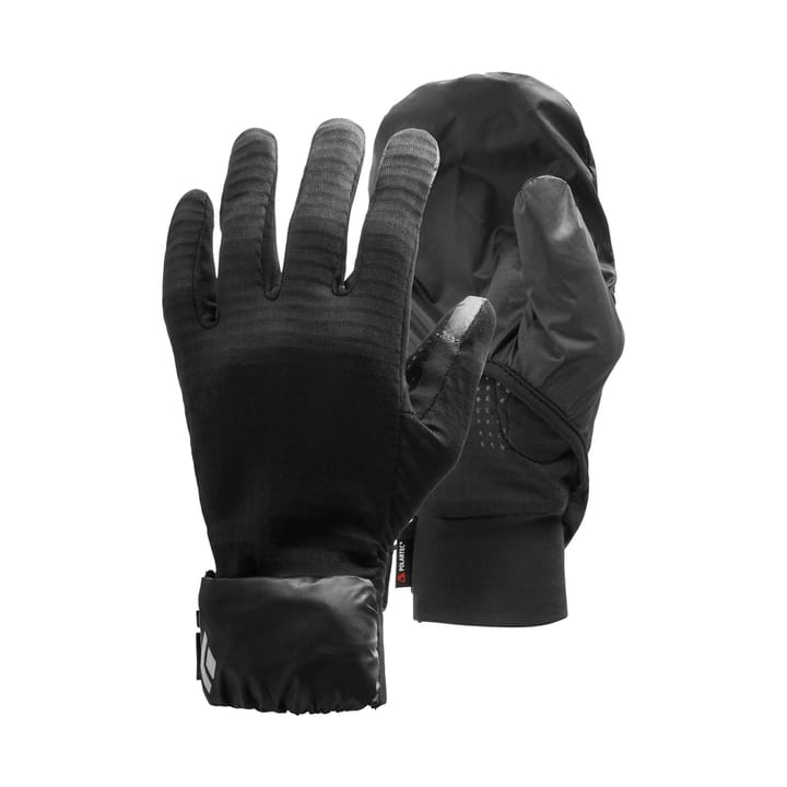 Black Diamond Wind Hood GridTech Gloves Black Black Diamond