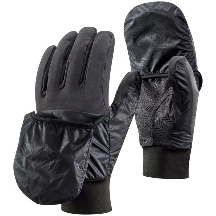Wind Hood Softshell Gloves Smoke Black Diamond