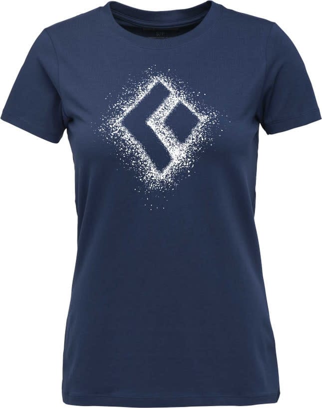 Black Diamond Women's Chalked Up 2.0 SS Tee Indigo Black Diamond Black Diamond Women's Chalked Up 2.0 SS Tee Indigo Black Diamond